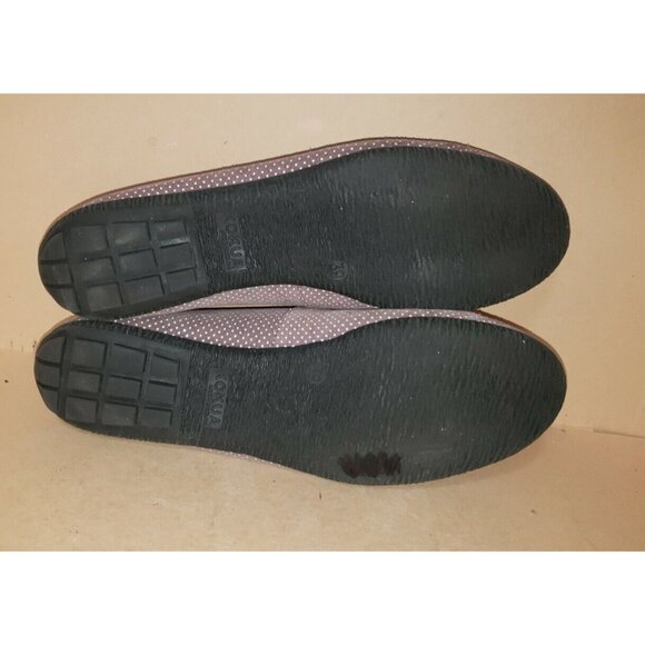Kokua women's ballet flats brown polkadot size 39 in EUC!!! - Picture 8 of 8